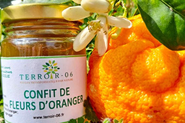 confit fleur d oranger direct producteur cote d azur grasse