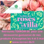 fete rose villefranche villa ephrussi rotschild marche produits regionaux