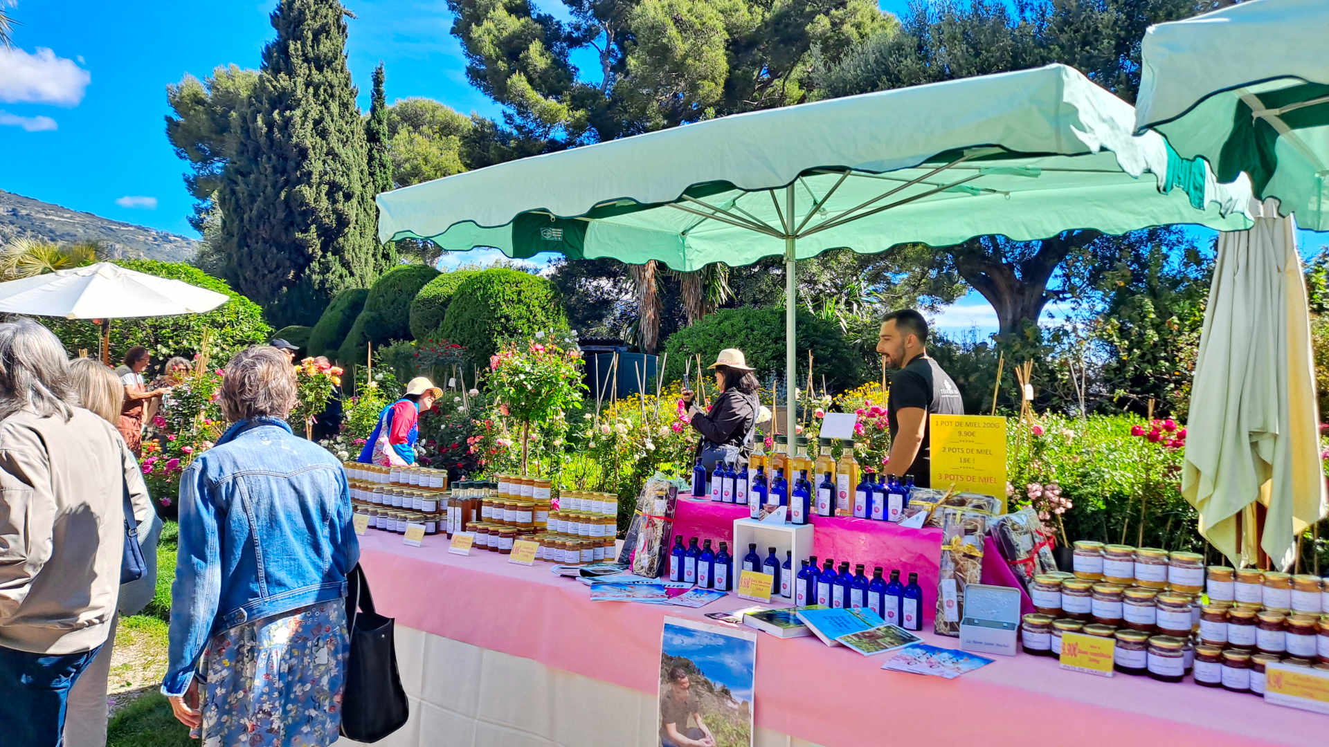 producteurs local sirops miels confitures huiles olives 06 cannes grasse antibes