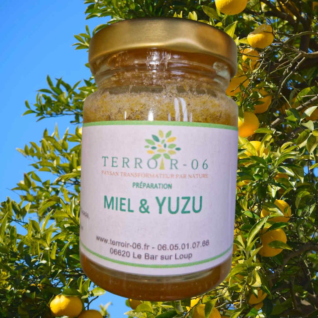 miel aromatise yuzu bio producteur cote dazur plantes parfums grasse