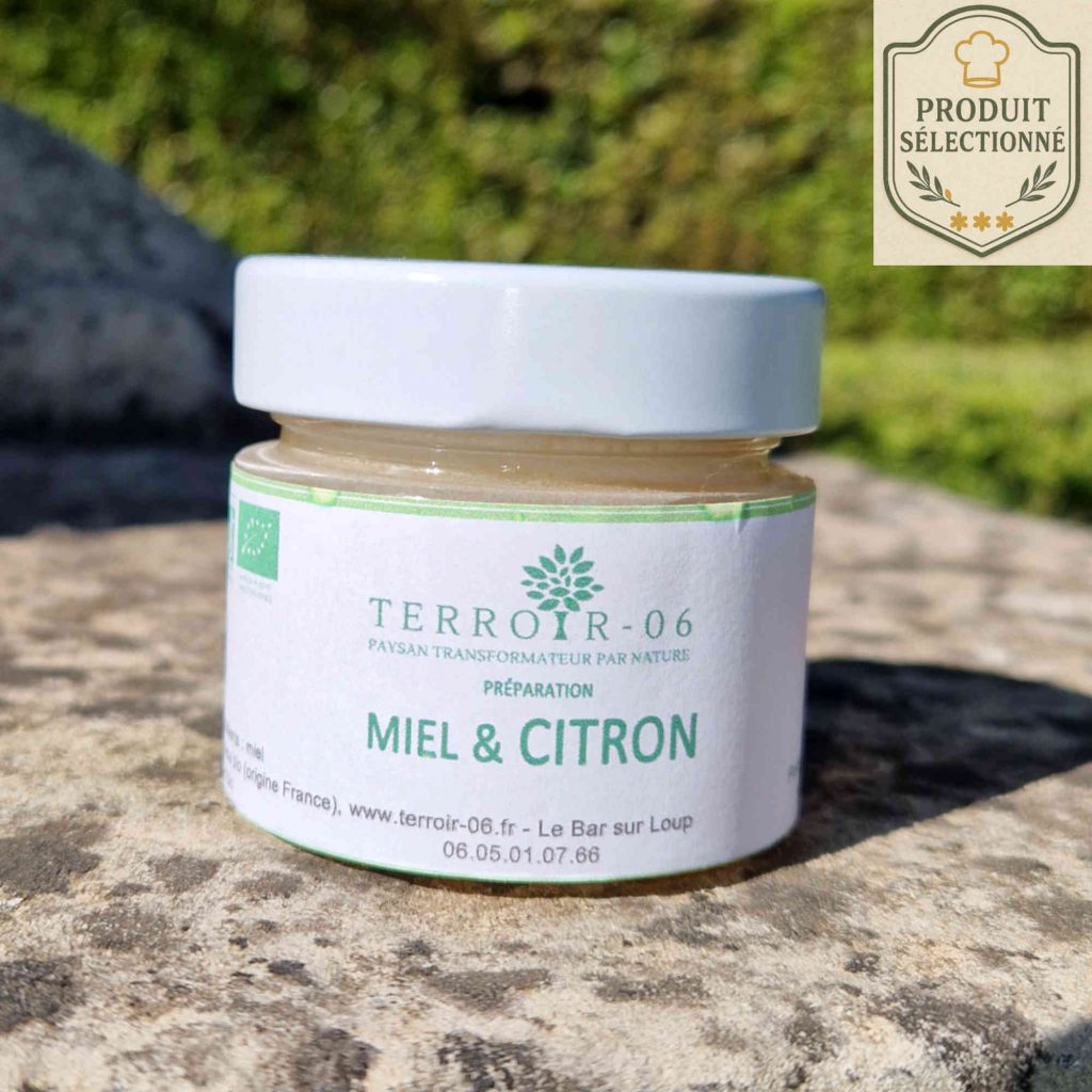 miel citron bio ab france producteur alpes maritimes 06 paca grasse