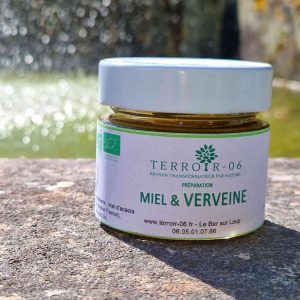 miel aromatisé verveine bio alpes maritimes paca france producteur grasse