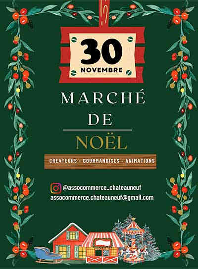 marche noel chateauneuf grasse producteurs locaux cadeaux alpes maritimes agenda terroir 06