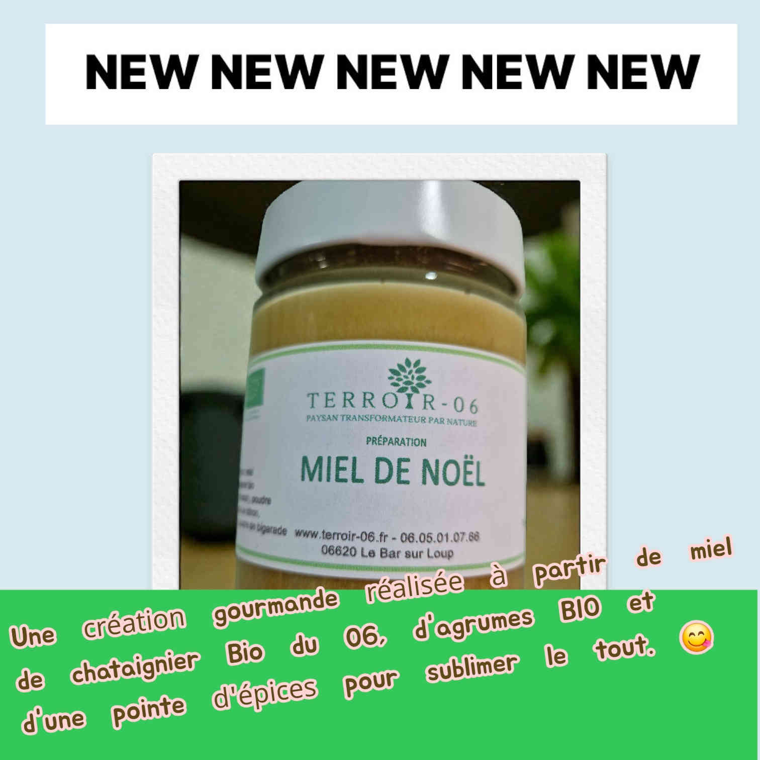 miel aux épices pour aromatiser vos boissons ou sublimer vos plats et desserts