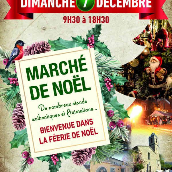Marché de Noël du Rouret : producteurs locaux, artisanat, gourmandises et ambiance festive. Un rendez-vous chaleureux et authentique au cœur des fêtes.