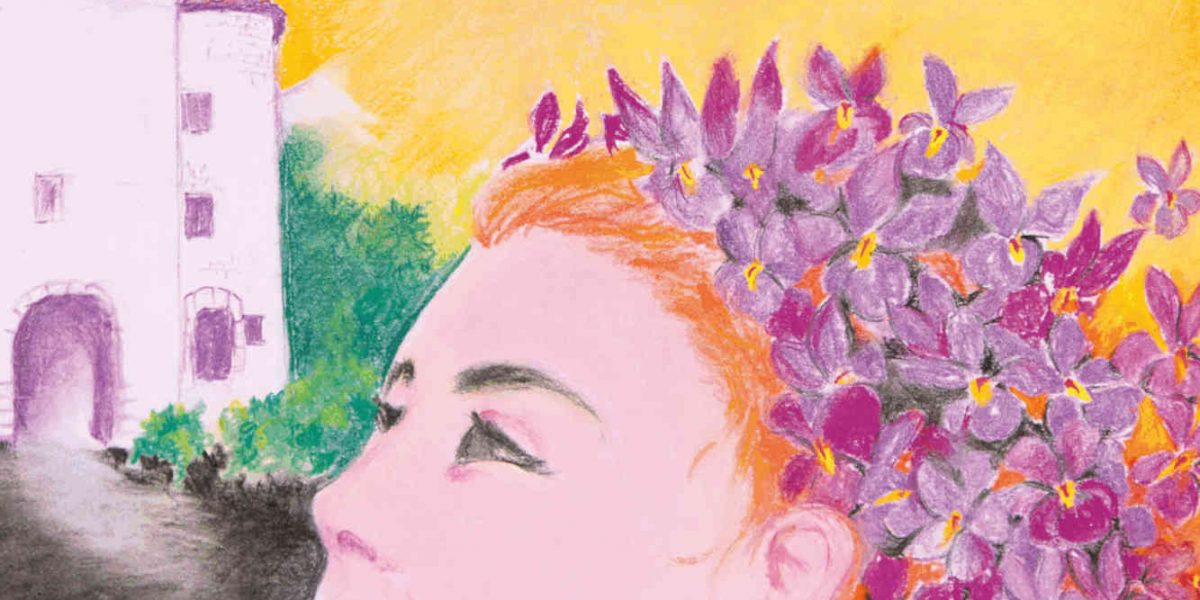 fete des violettes de tourrettes sur loup, marché de producteurs et artisans sur la côte d'azur