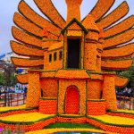 fete du citron de menton mache de producteur sur l'Esplanade Cocteau