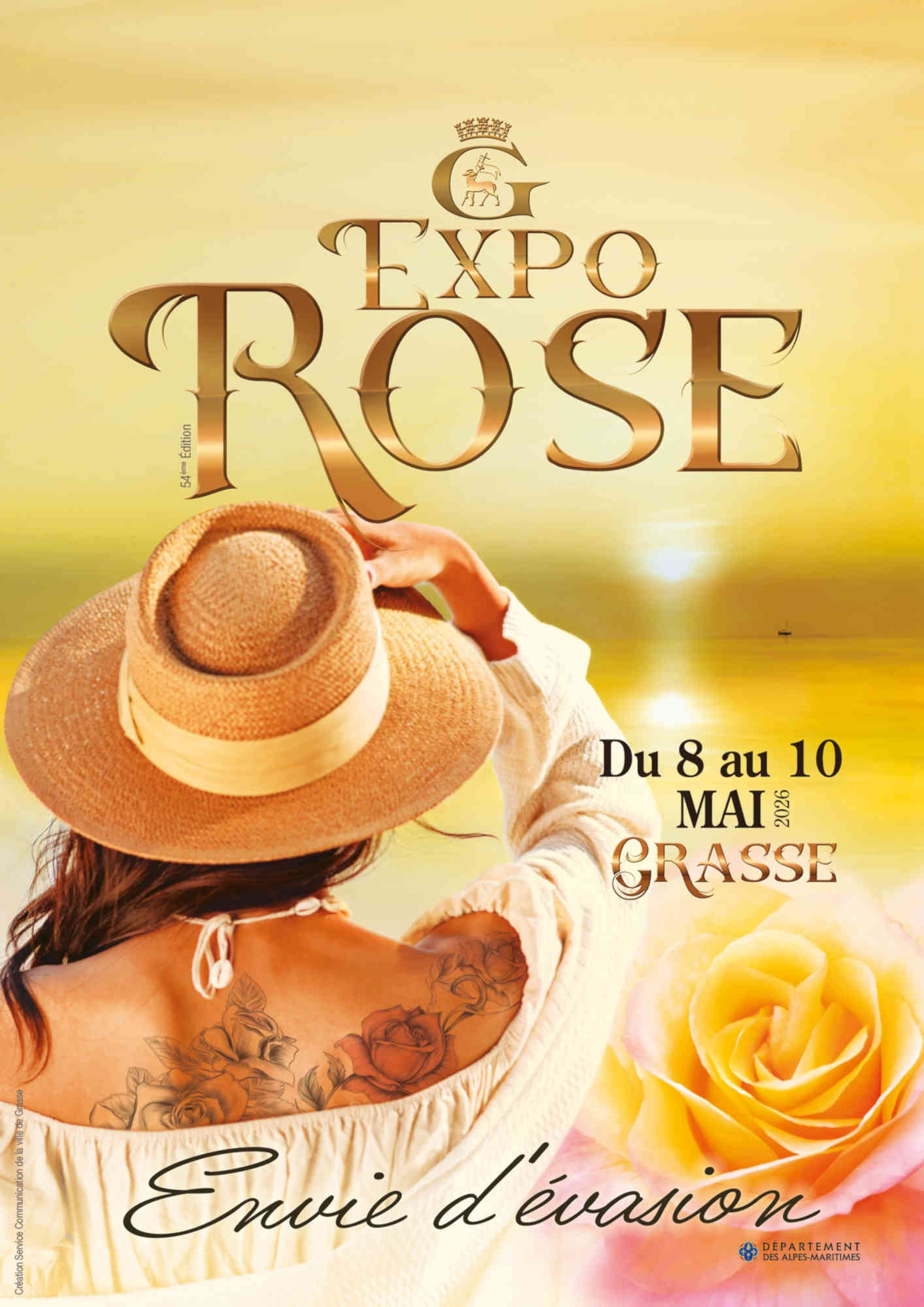 fete et marchés de producteurs autour de la rose, Côte d'Azur