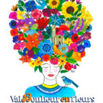 Printemps des fleurs de Valbonne, marché de producteurs et artisans, fleurs à parfums du Pays de Grasse, Côte d'Azur