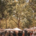 Vue du village de Saint-Tropez animé pendant l’événement gastronomique Les Chefs à Saint-Tropez