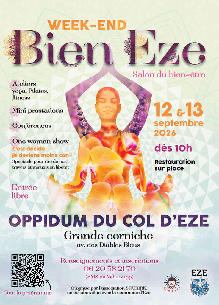 Week-end Bien-Être à Èze – Détente, Énergie et Harmonie sur la Côte d’Azur