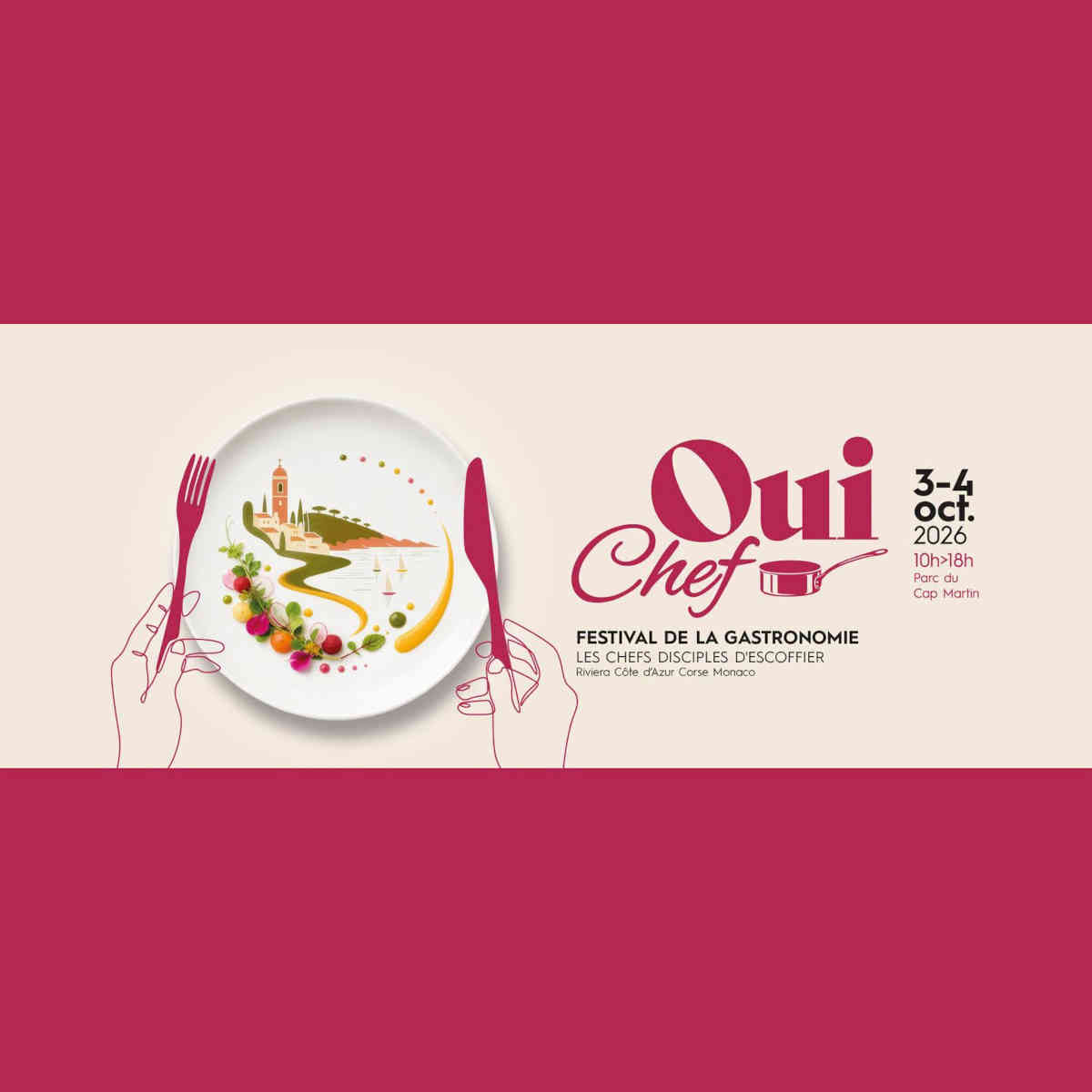 Oui Chef à Roquebrune-Cap-Martin – manifestation gastronomique sur la Côte d’Azur