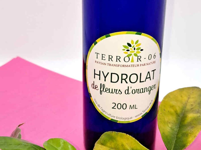 Orange blossom water direct from producers local production grasse cote d azur