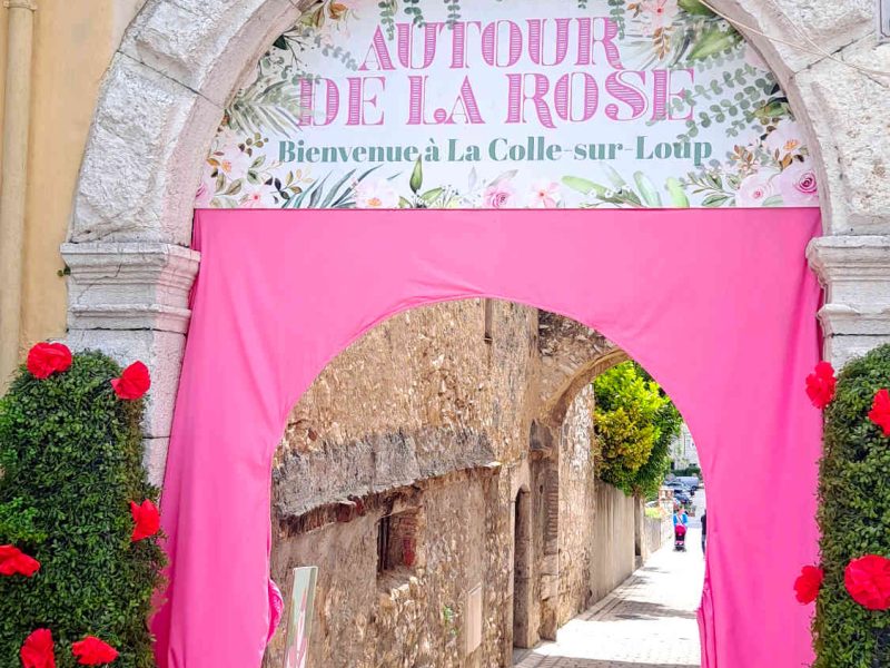 Fête « Autour de la Rose » à La Colle Sur Loup le 14 mai 2023