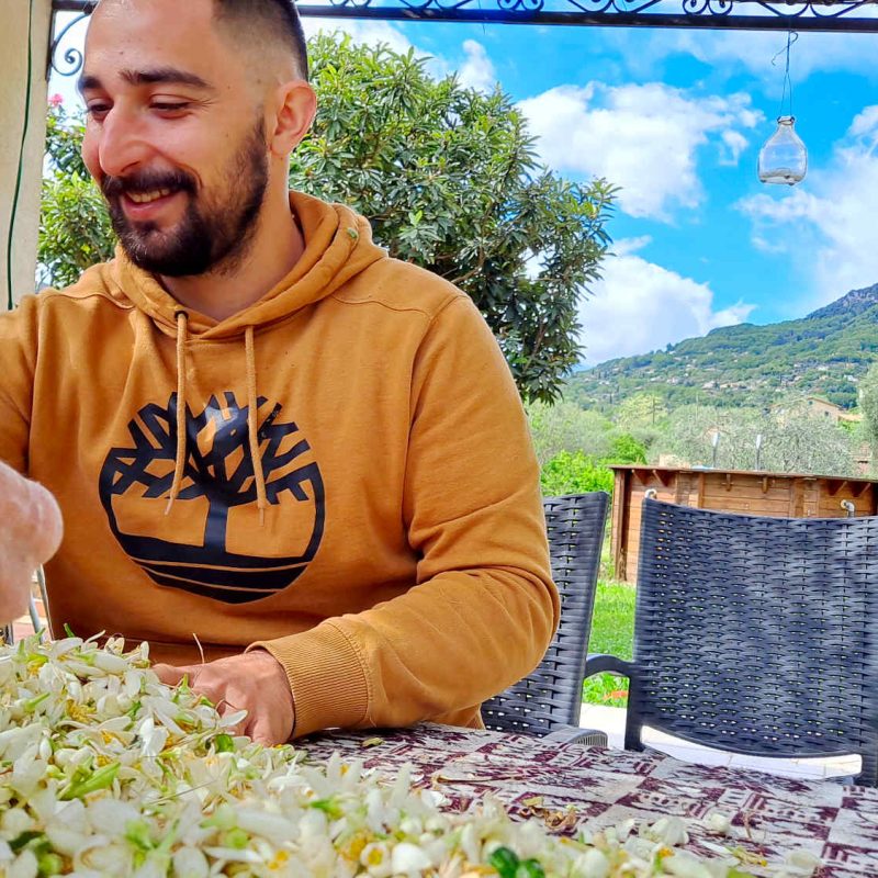 eau fleur oranger producteur local alpes maritimes 06 grasse