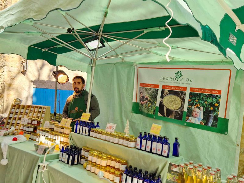 agriculteur bio local grasse cote dazur confitures miels slider