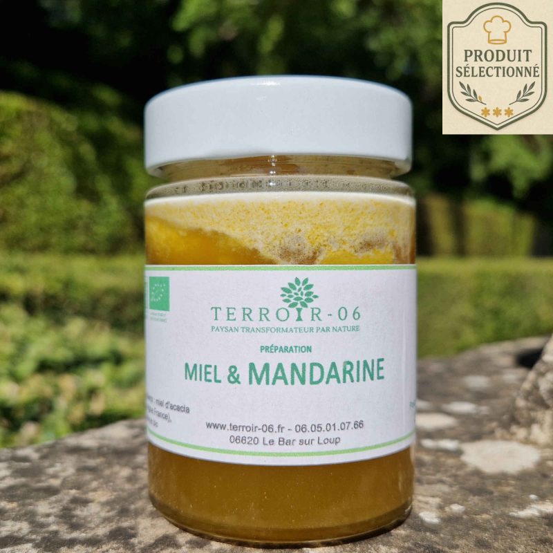 miel aromatise mandarine producteur 06 cote dazur grasse alpes maritimes cannes