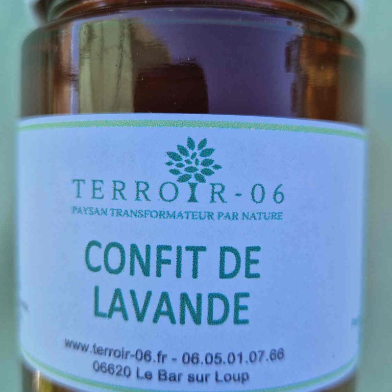 confit lavande producteur cote dazur 06 alpes maritimes